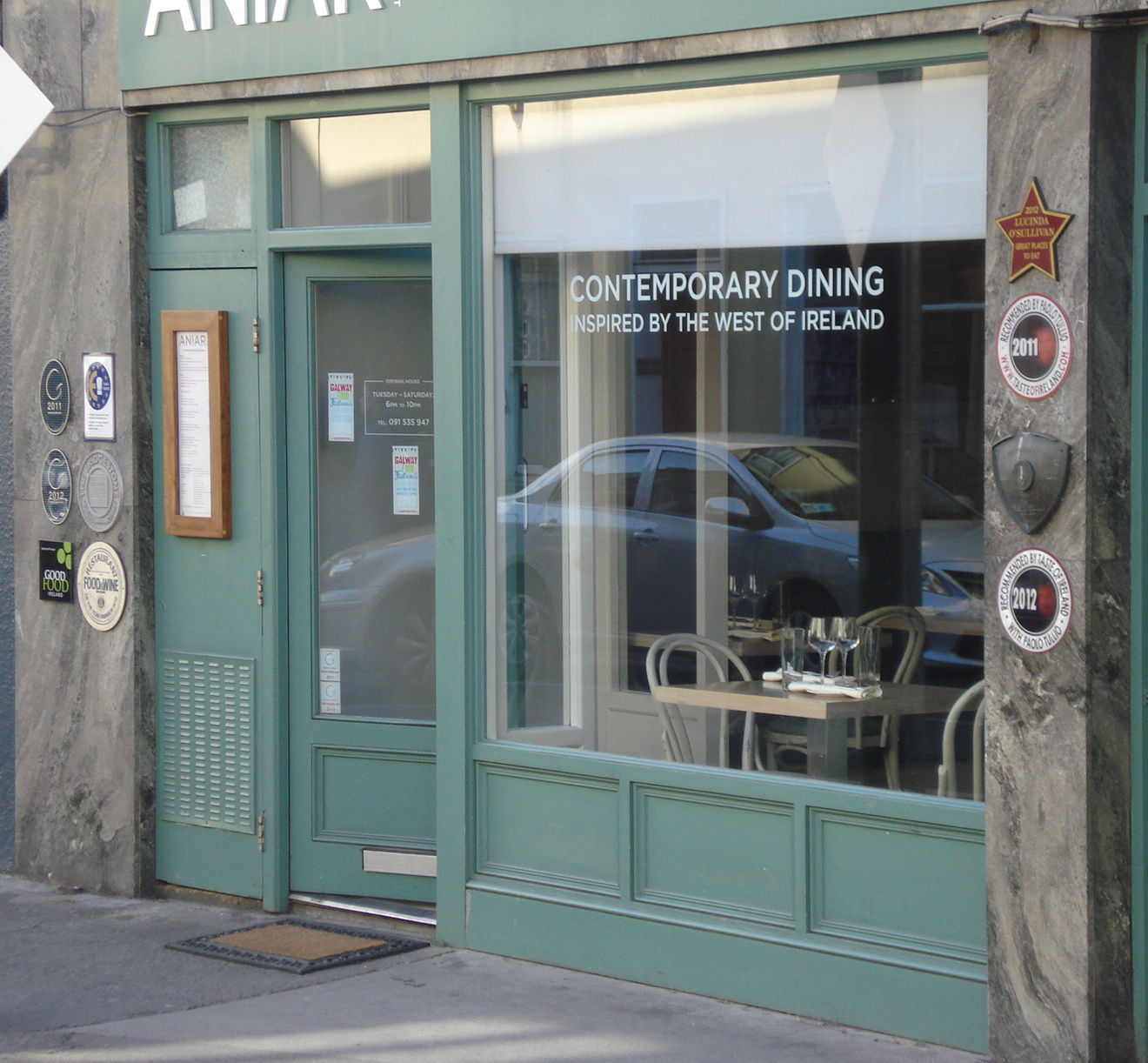 Aniar Restaurant in Galway