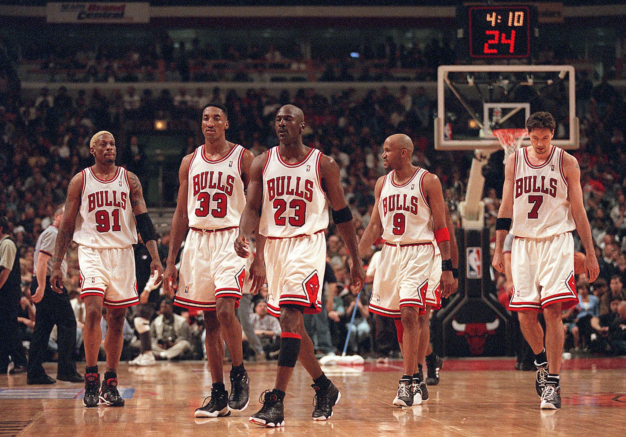 Michael jordan shop bulls years