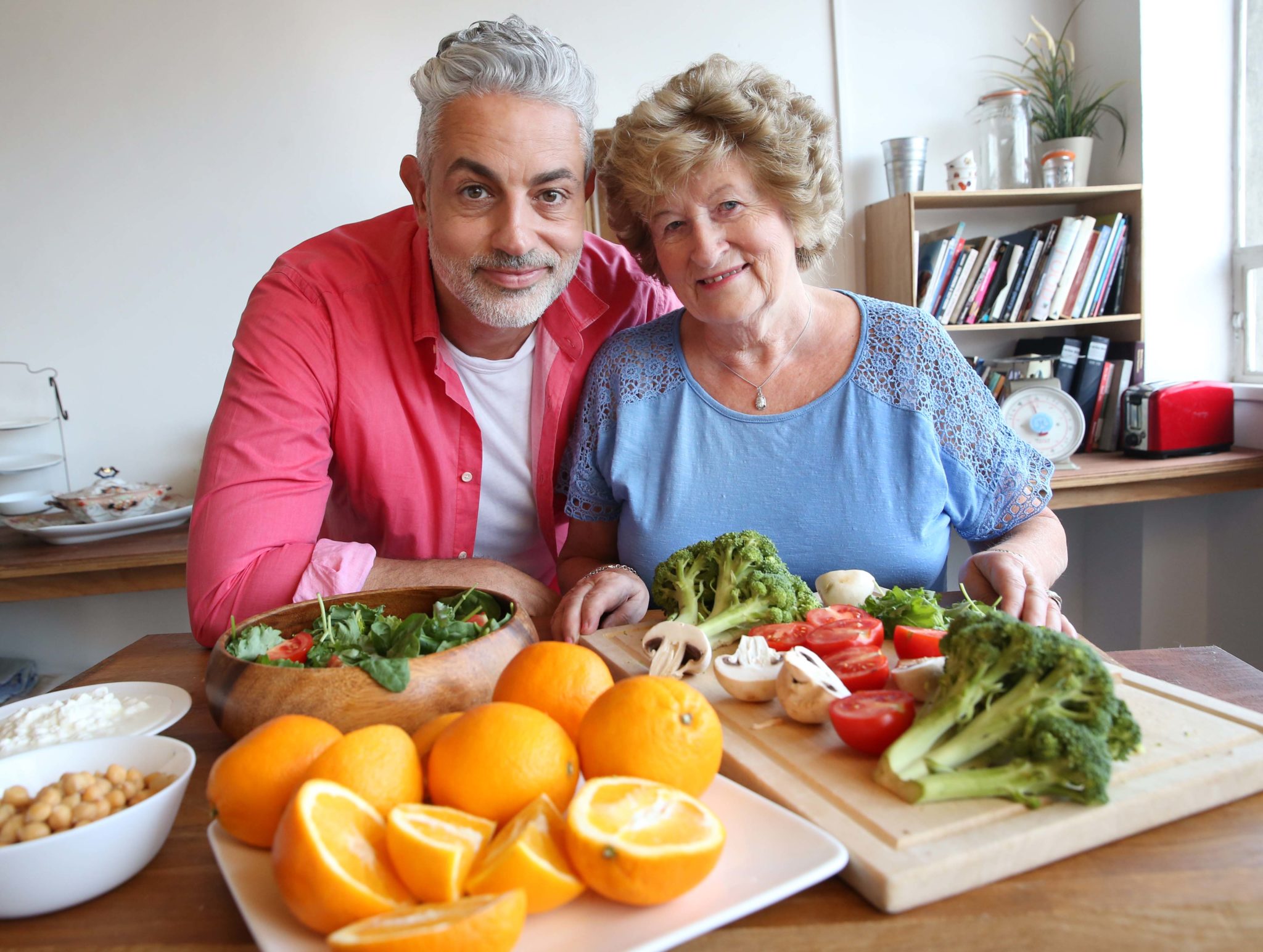 Baz and Nancy Ashmawy launching the Dishes for Density campaign