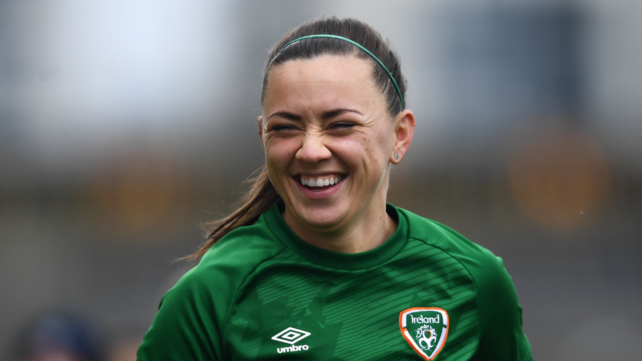 Katie McCabe takes to social media to give injury update as Ireland captain  limps out of Arsenal's Champions League win