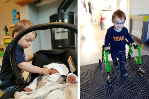 Roscommon toddler Aidan Kenny who has been diagnosed with Metachromatic Leukodystrophy