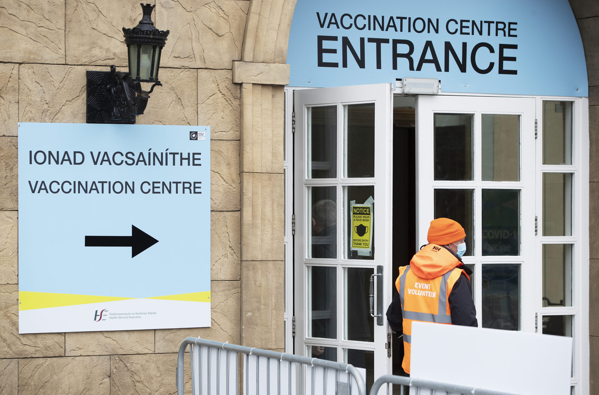 A view of the Citywest Covid-19 Vaccination Centre