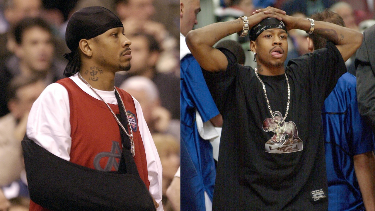 allen iverson tattoos gang