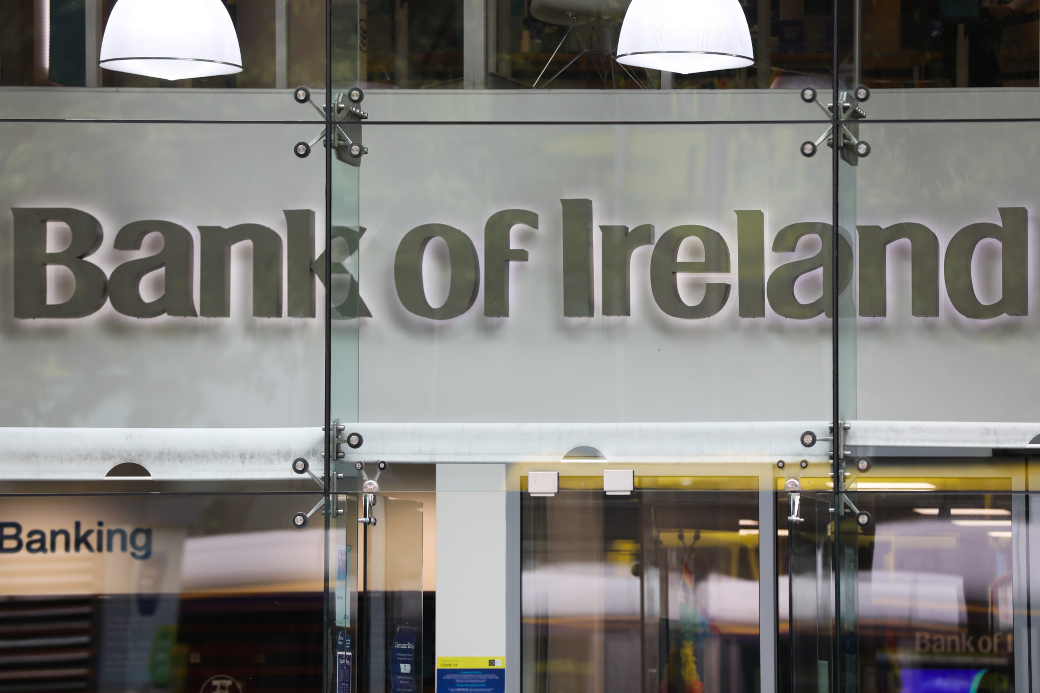 A Bank of Ireland branch on O'Connell Street, Dublin in June 2021.