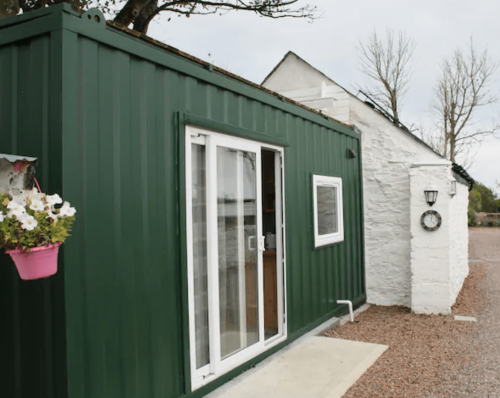 shipping container quirky airbnb