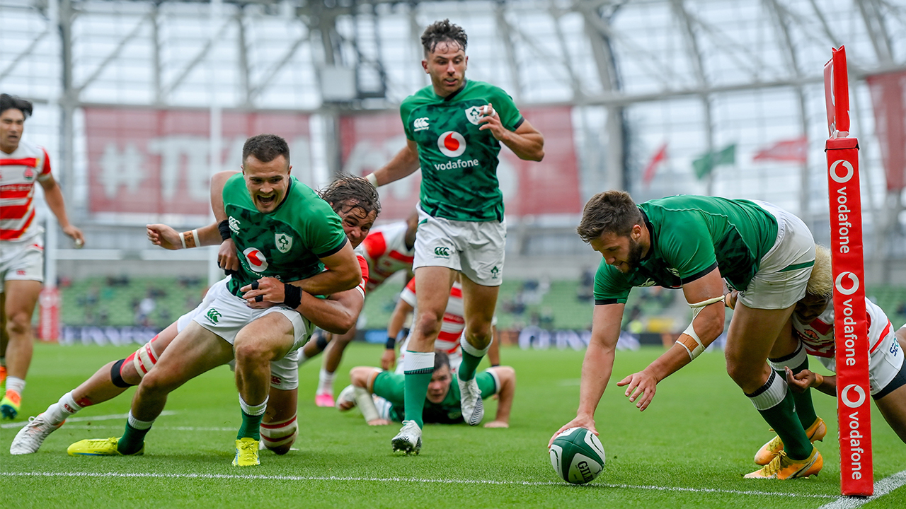 McCloskey try Ireland