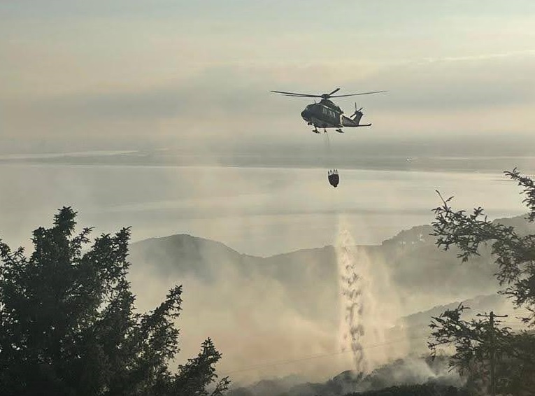 Fire Crews Continue To Tackle Wildfires In Howth | www.98fm.com