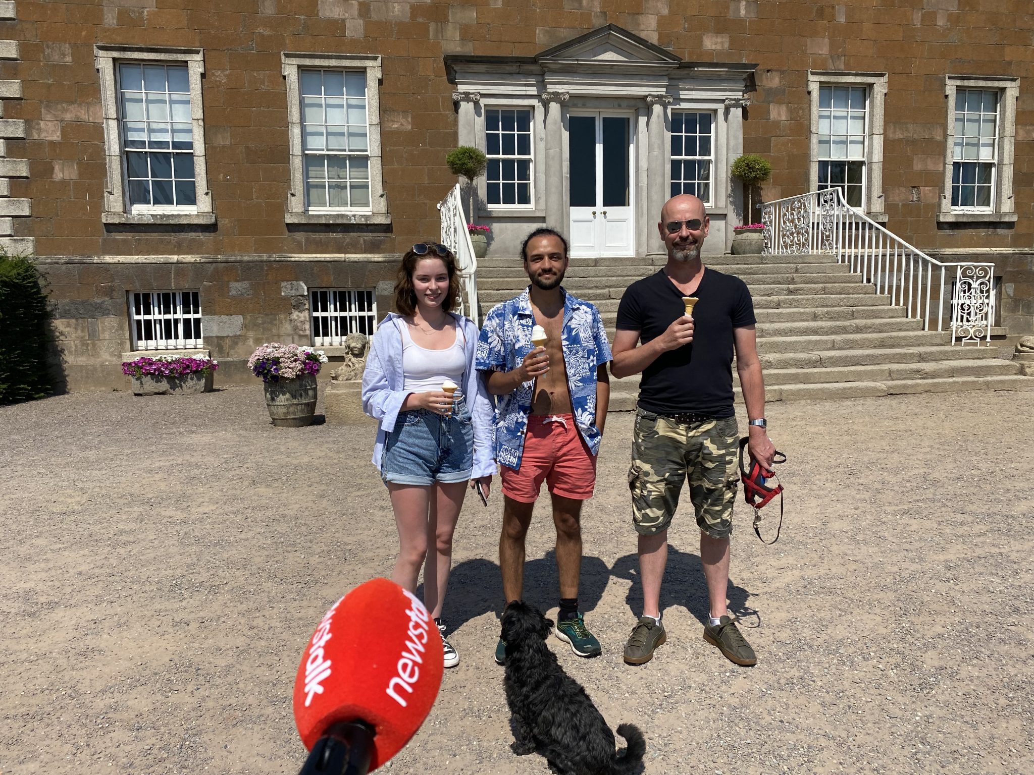 "It's a guilty pleasure." Newbridge House Tour Newstalk