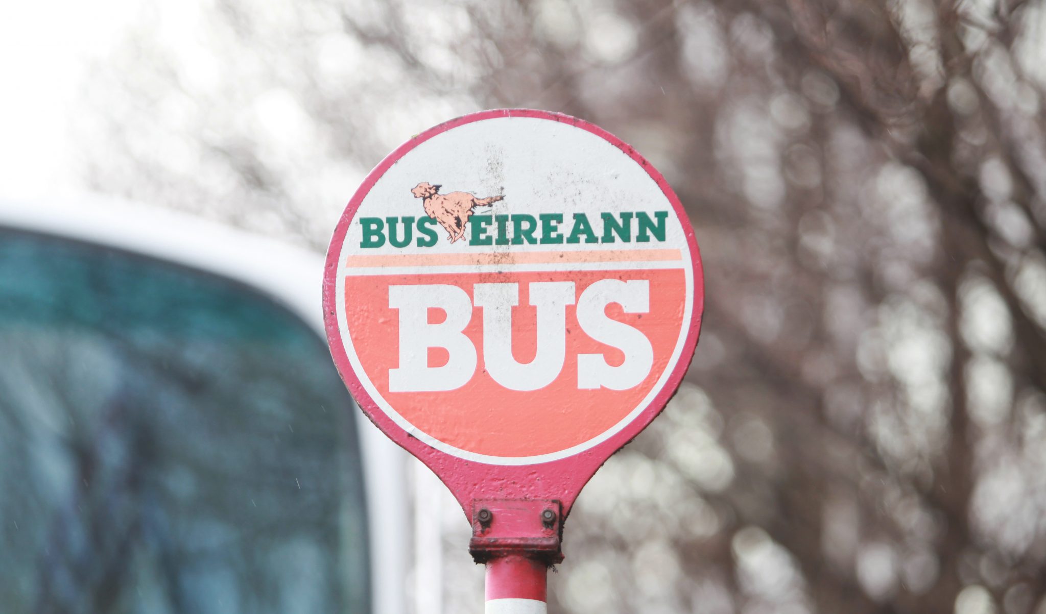 Bus Éireann bus stop