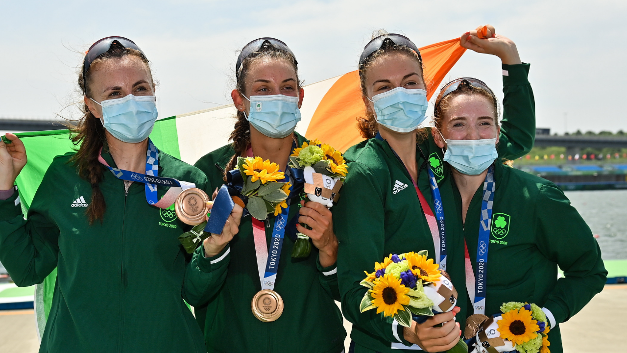 Irish rowing women's four secure bronze at Tokyo Olympics
