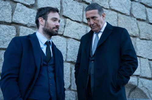 Charlie Cox and Ciaran Hinds in RTE's Kin