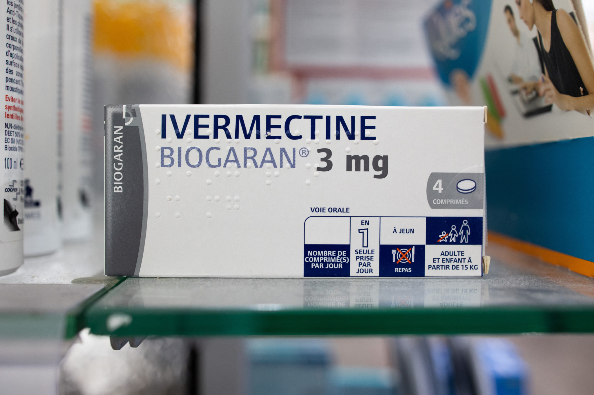 Main image shows a box of Ivermectine drug in a pharmacy in Paris, 16-04-2021. Image: Lafargue Raphael/ABACA/ABACA/PA Images