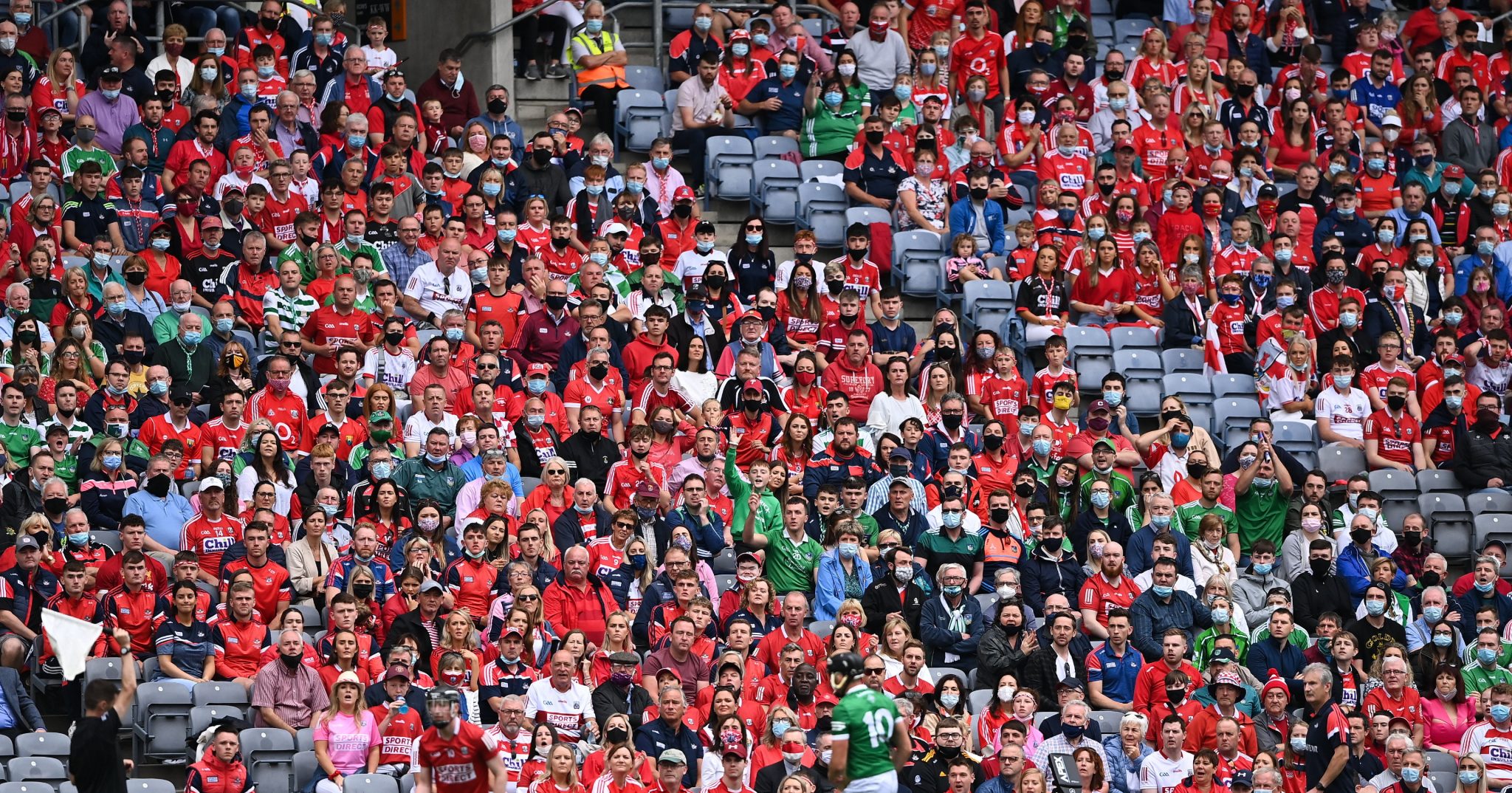 Supporters during the GAA Hurling All-Ireland Senior Championship Final
