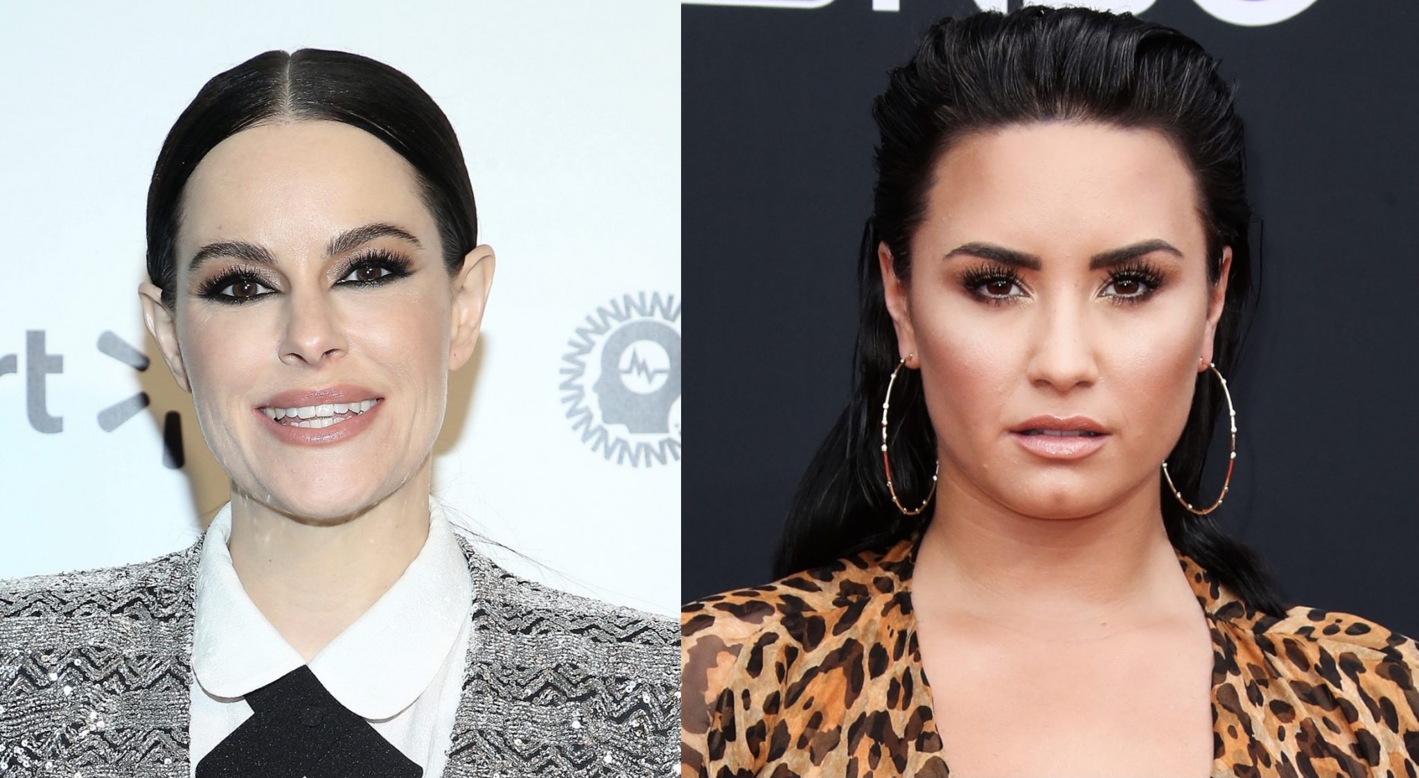 WATCH Schitt's Creek's Emily Hampshire Reveals Demi Lovato Slid Into
