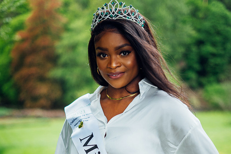 Pamela Uba, ex-direct provision resident, crowned first black Miss