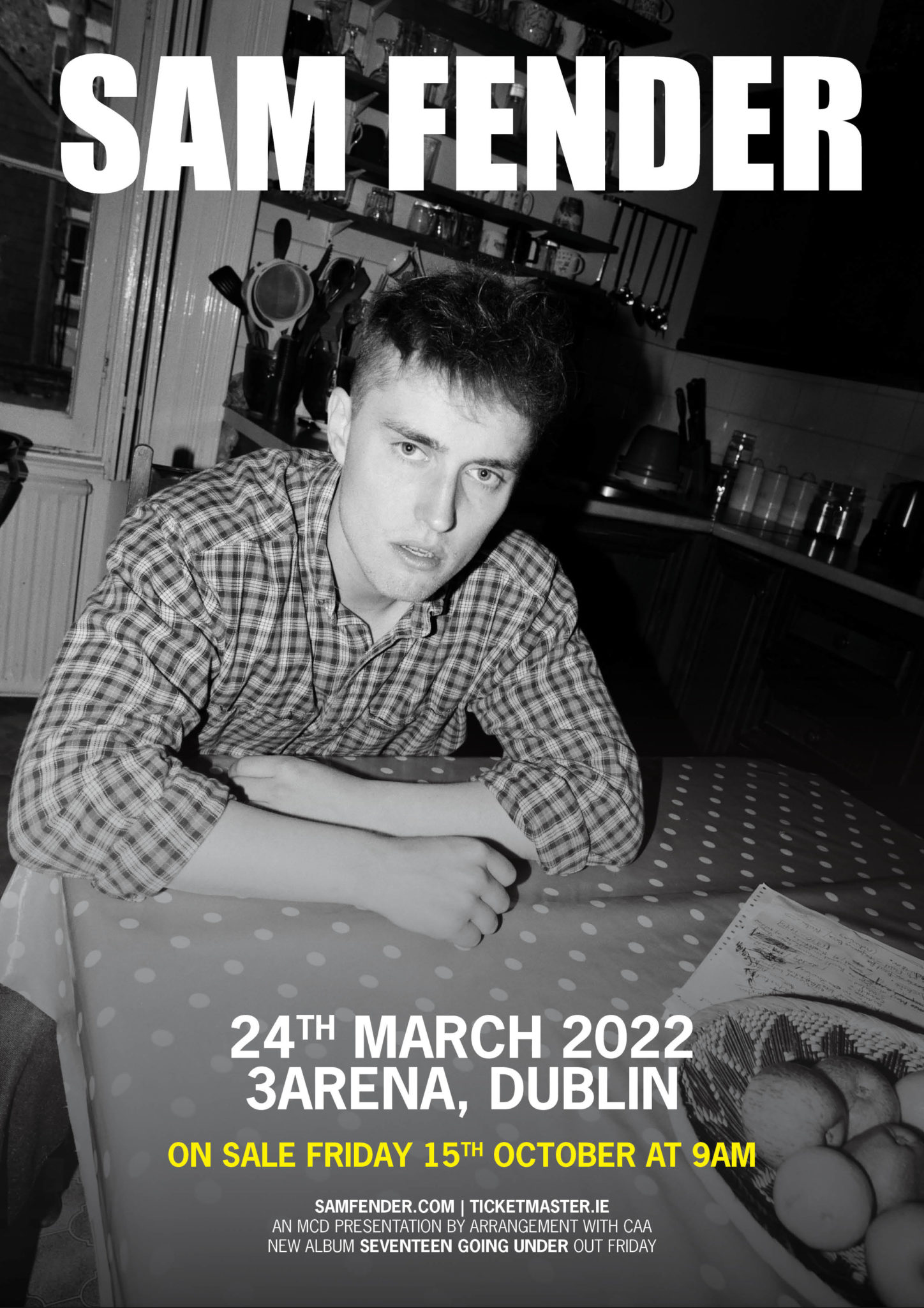 sam fender tickets 2022