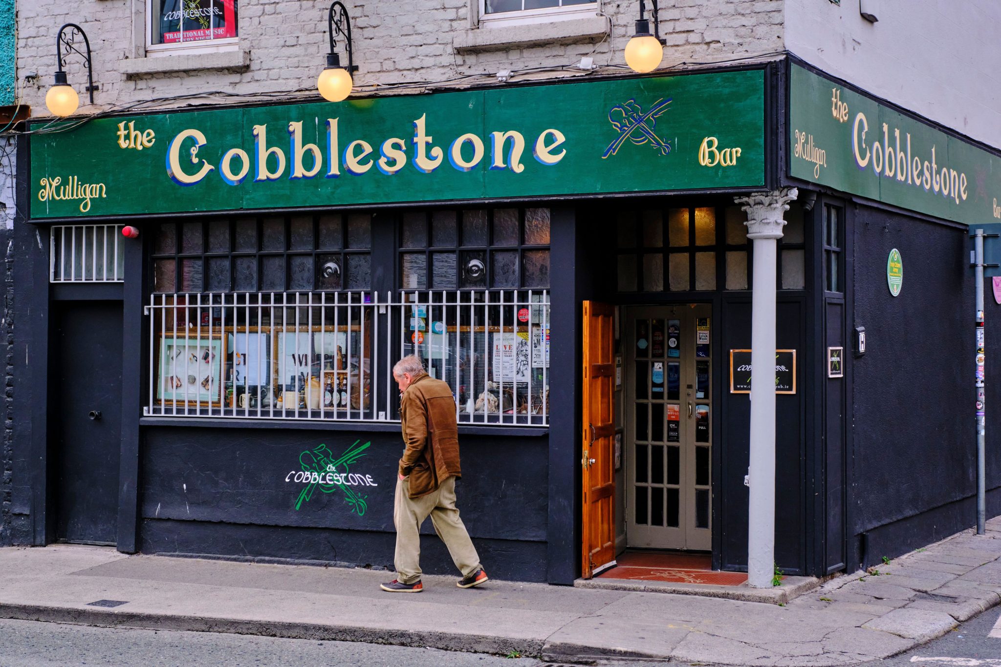 The Cobblestone Pub in Smithfield, Dublin in September 2019. 
