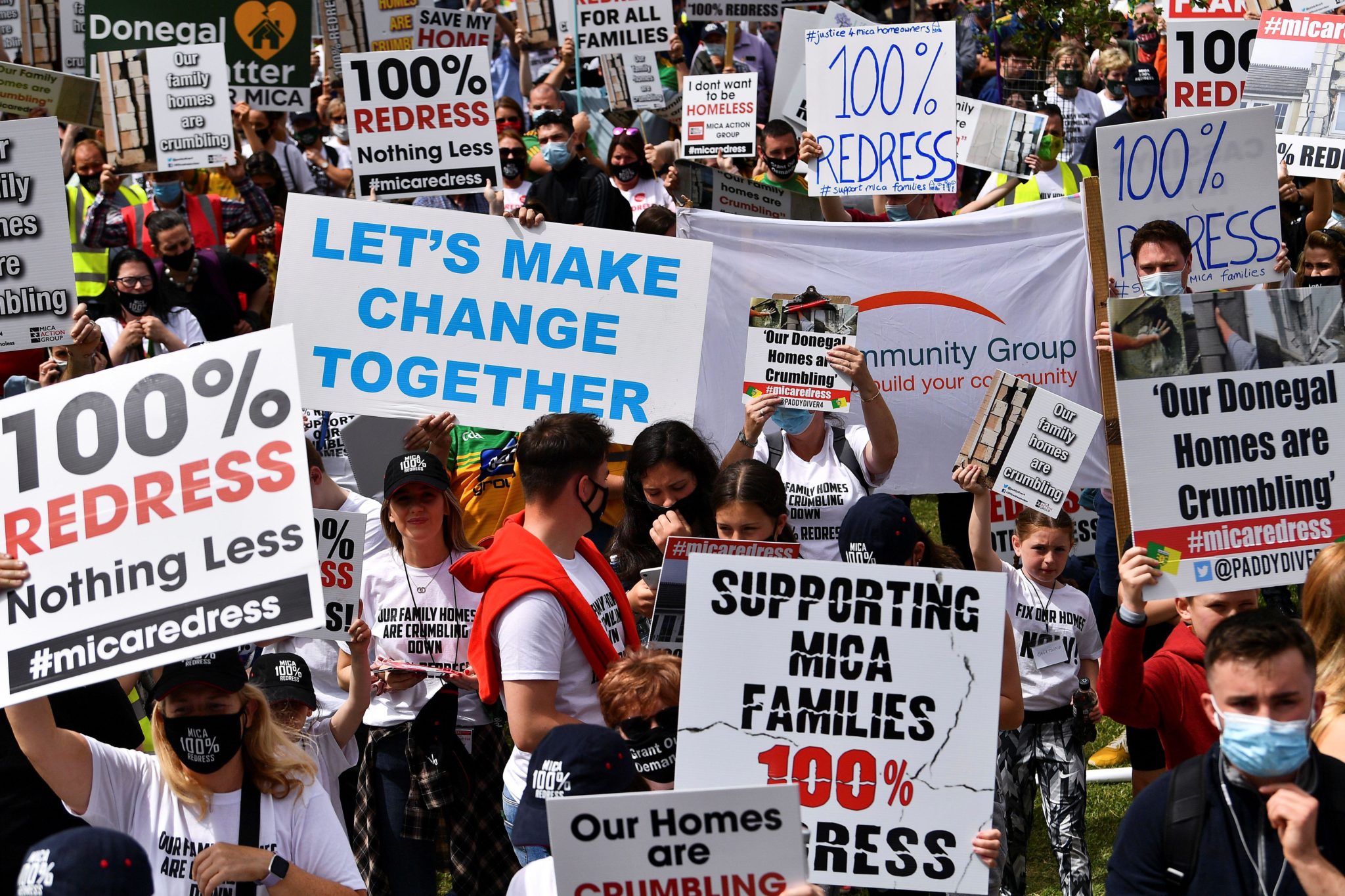 Mica crisis Thousands of families to protest in Dublin today Newstalk