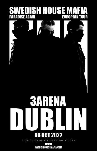 Swedish House Mafia at the 3Arena in Dublin 