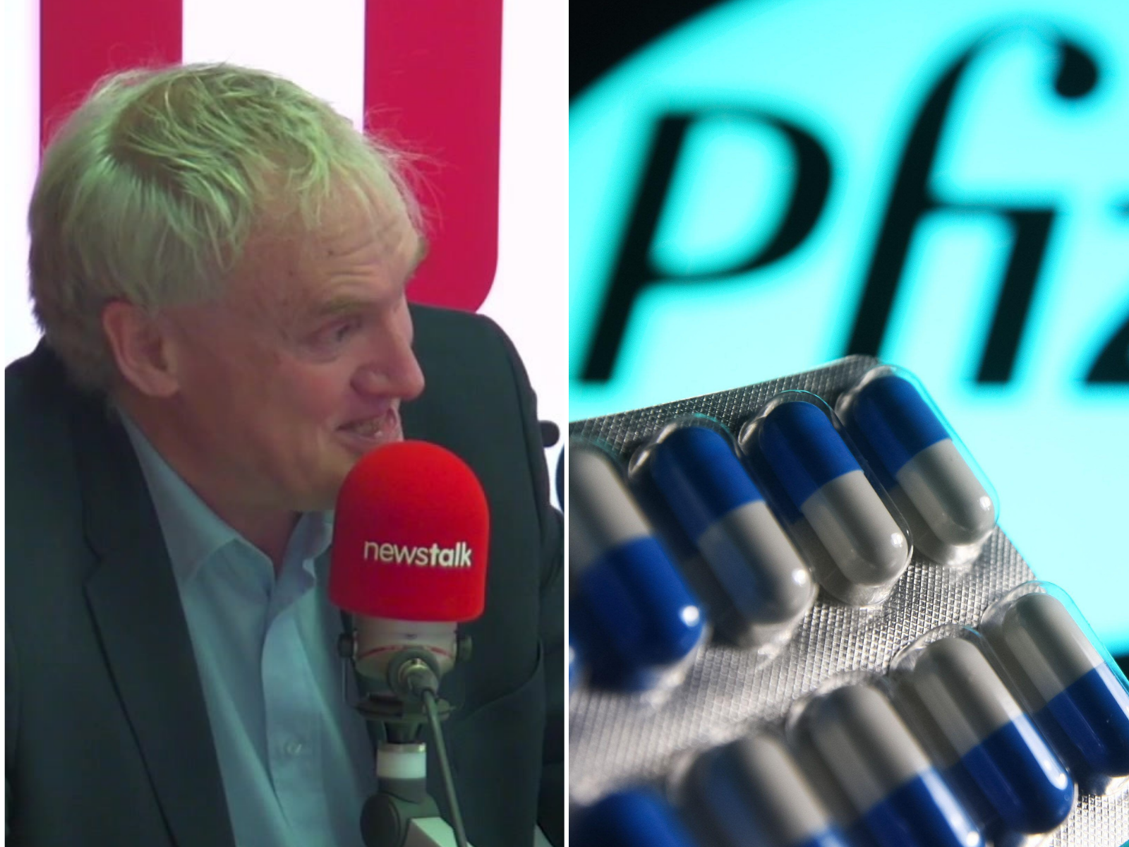 Luke O'Neill New Pfizer drug against COVID 'our big hope next year