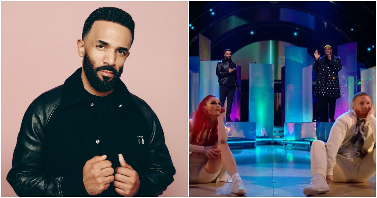 Craig David Jokes That Dancers On Strictly Were So Good He Was Distracted