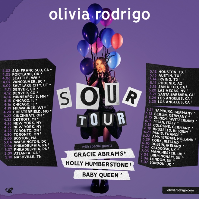 Olivia Rodrigo Announces Dublin & Cork Shows For 2022 SPIN1038