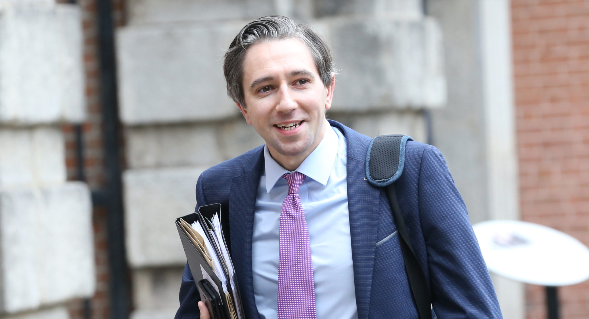 The Minister for Further and Higher Education Simon Harris arriving at Cabinet in Dublin Castle, 01-09-2020. Image: Sasko Lazarov/RollingNews