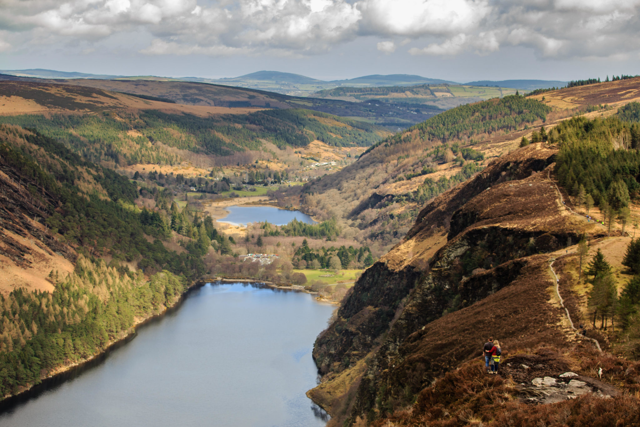 The Spinc ridge over Glendalough Valley. Image: Mielag / Alamy Stock Photo