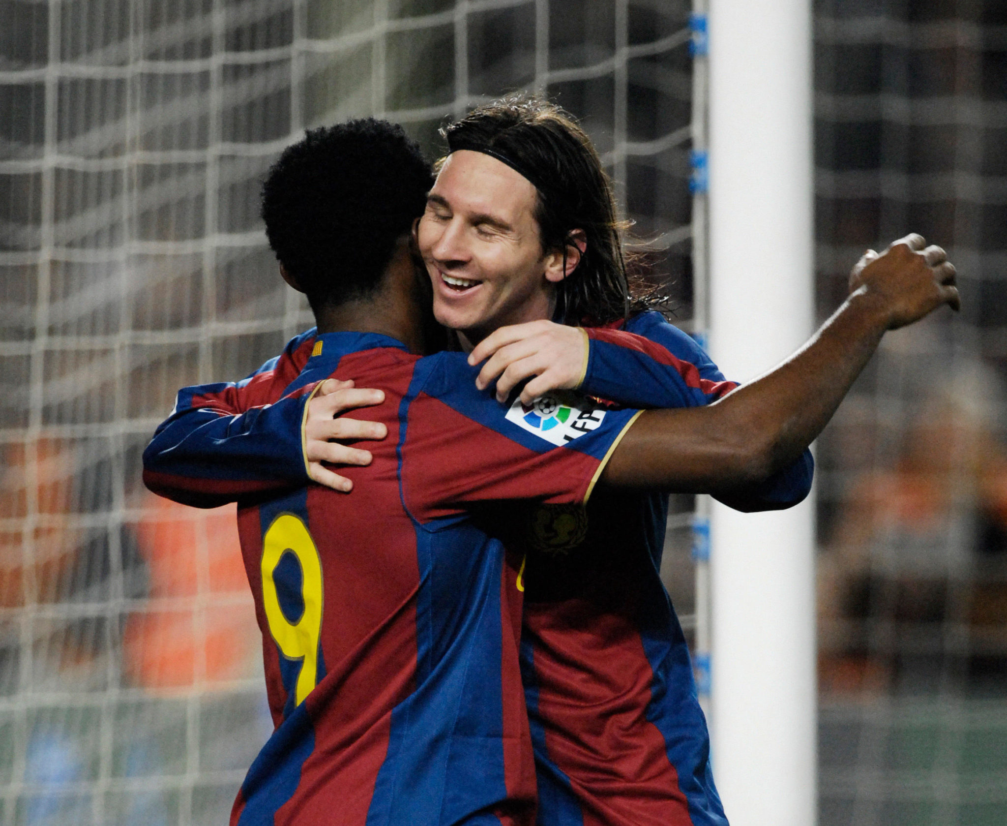 Barcelona Eto'o Mess