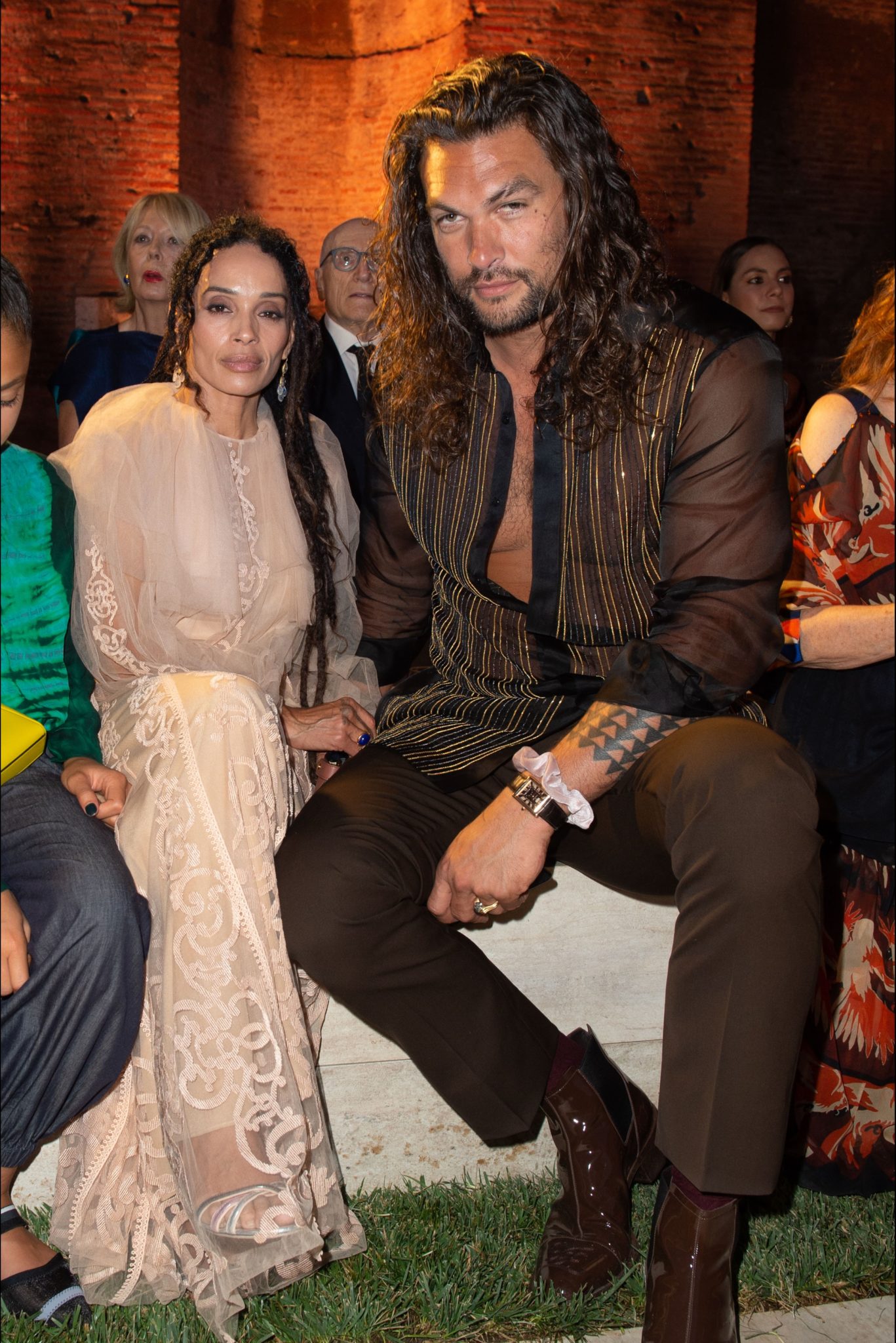 Lisa Bonet and Jason Momoa