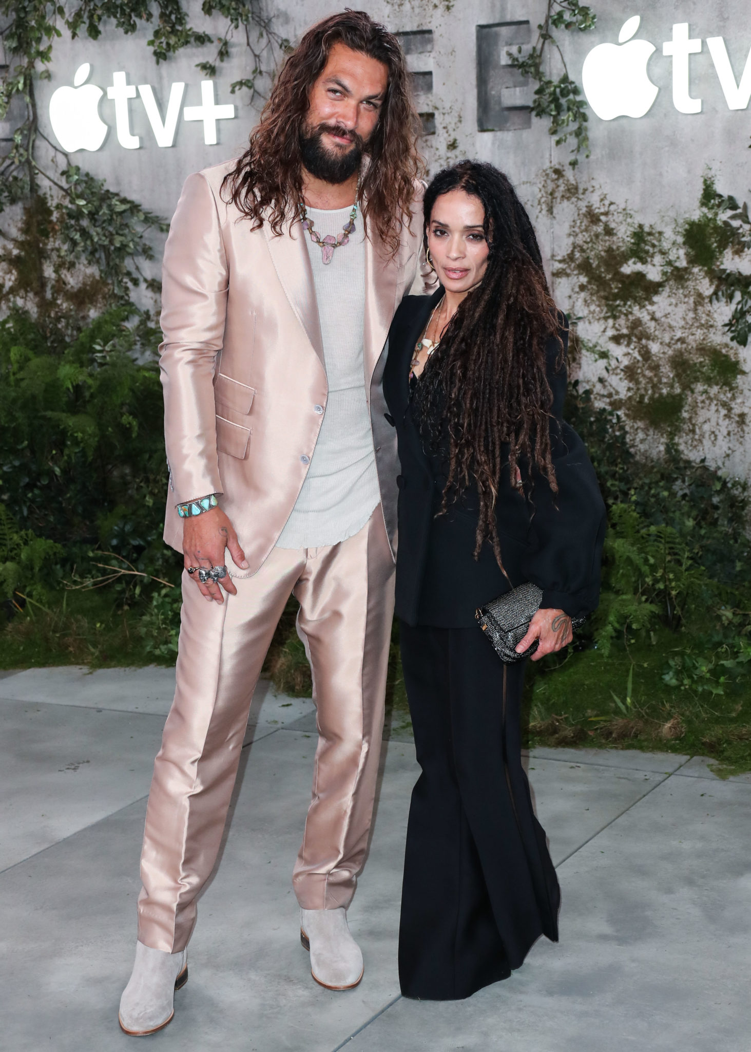 Lisa Bonet and Jason Momoa