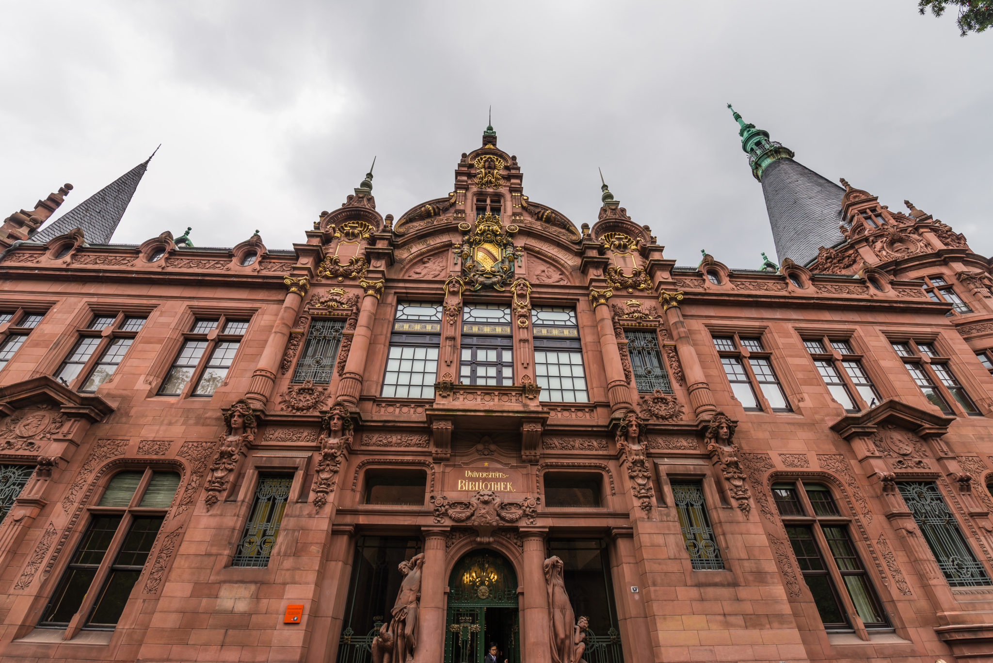 The old library of Heidelberg University is seen in October 2015.