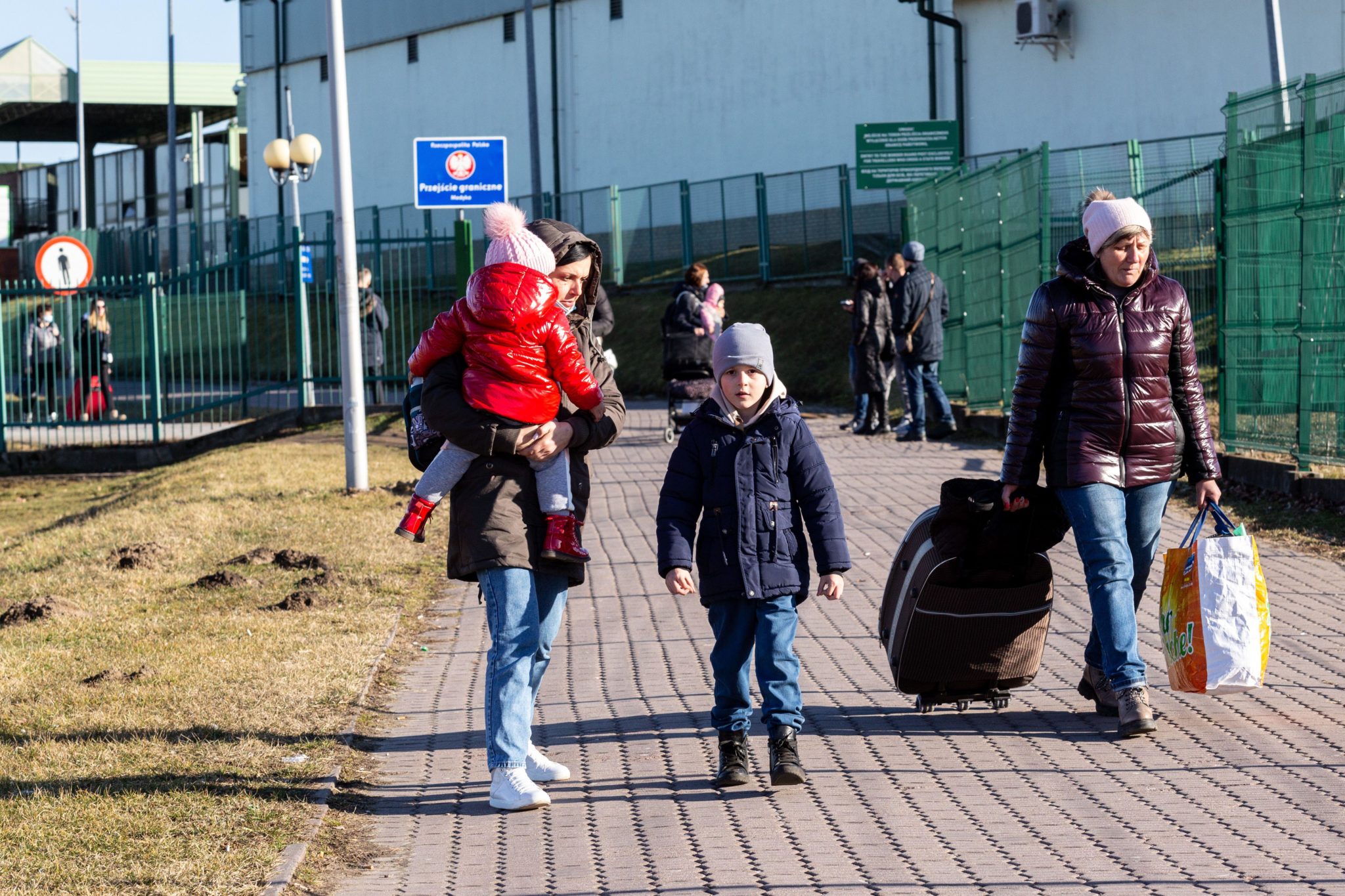 Over 12 000 Ukrainian Refugees Have Arrived In Ireland In The Past Month   2HR107J 