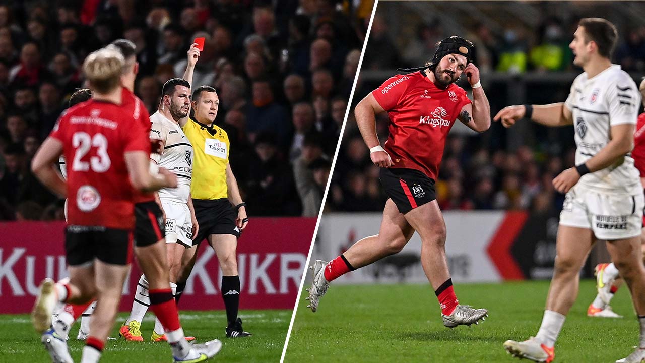 Heartbreak for Ulster as Toulouse win late against 14 men OffTheBall