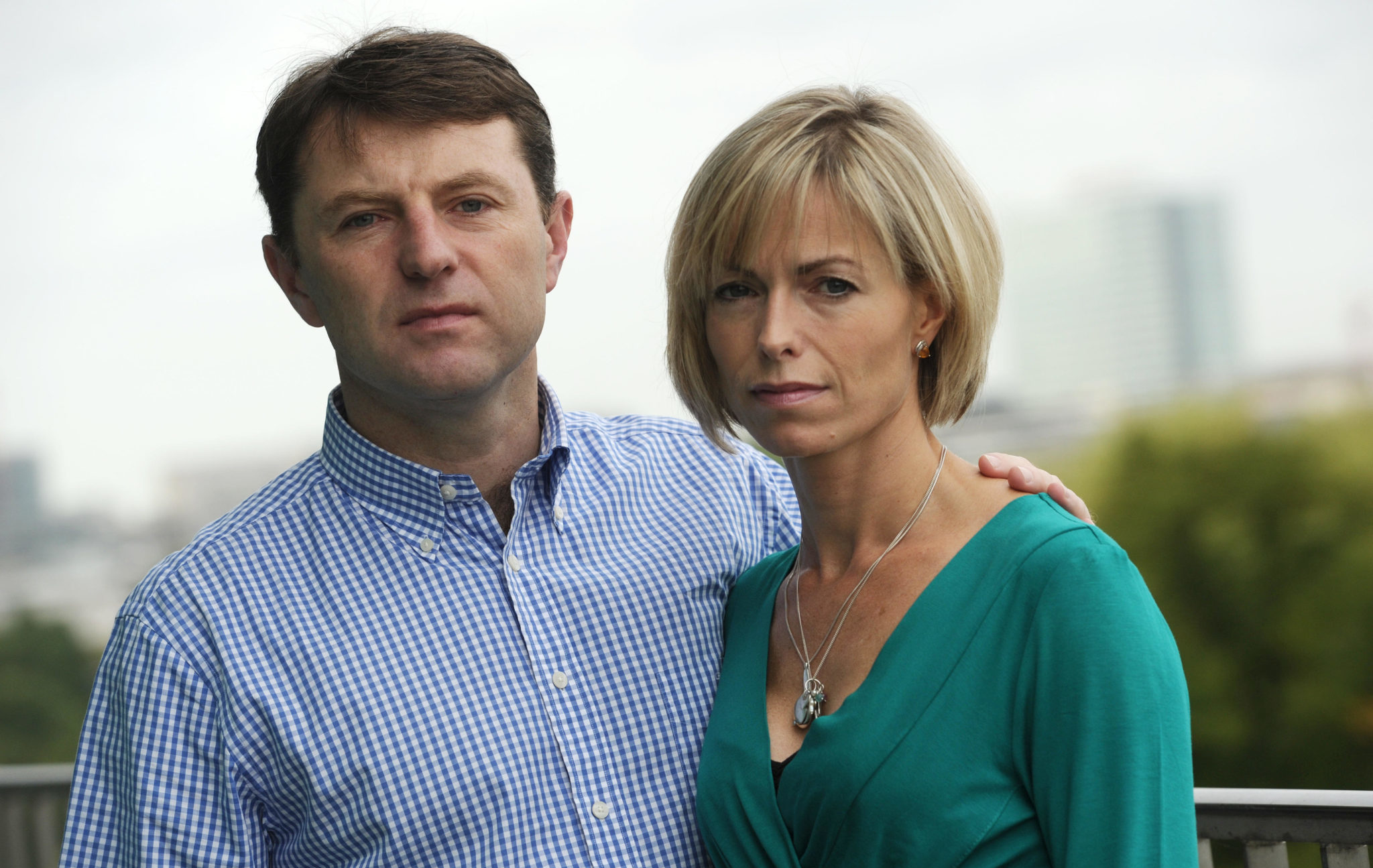 Kate and Gerry McCann are seen in Hamburg, Germany in September 2011.