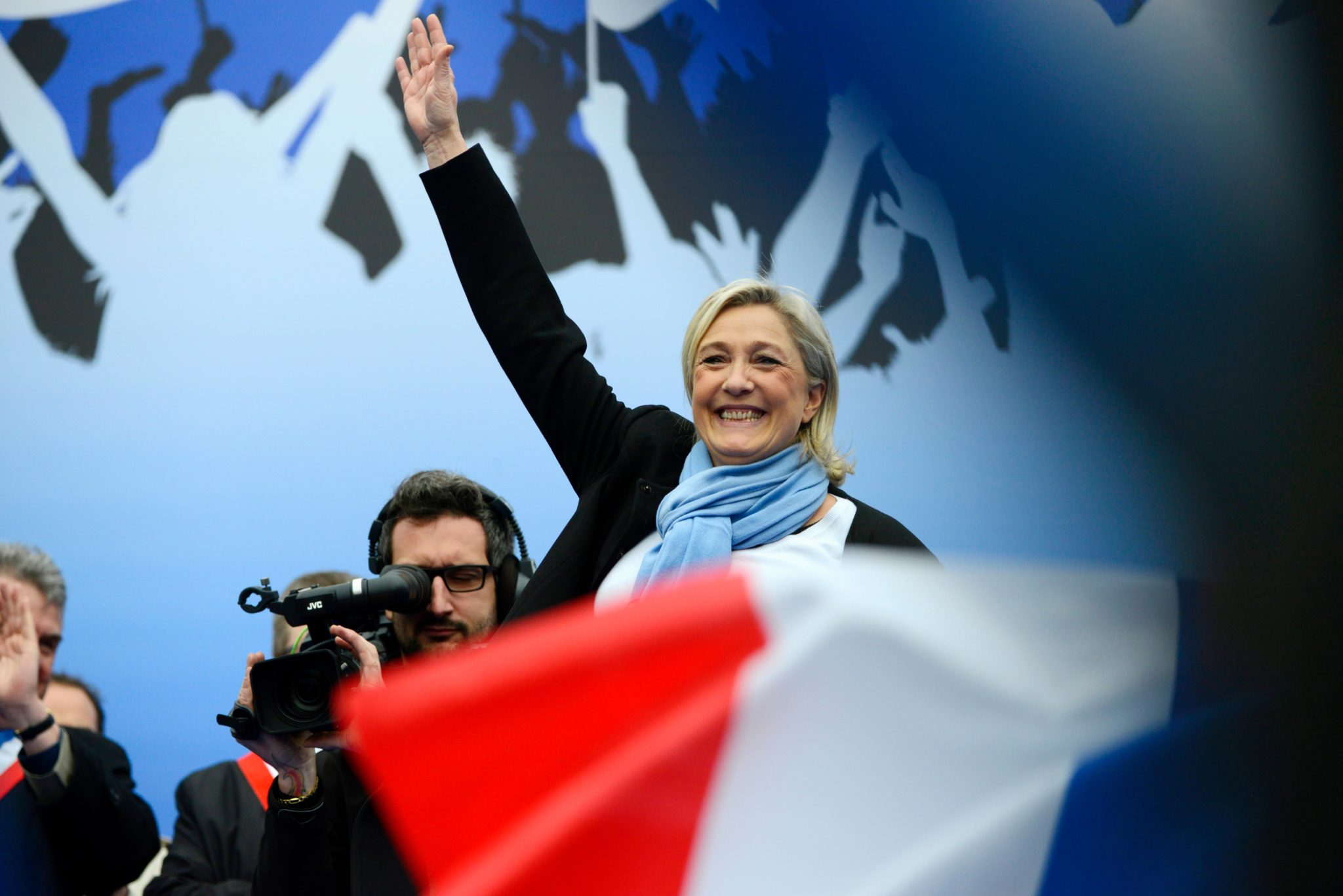 File photo of Marine Le Pen, France's Front National leader, in 2013.