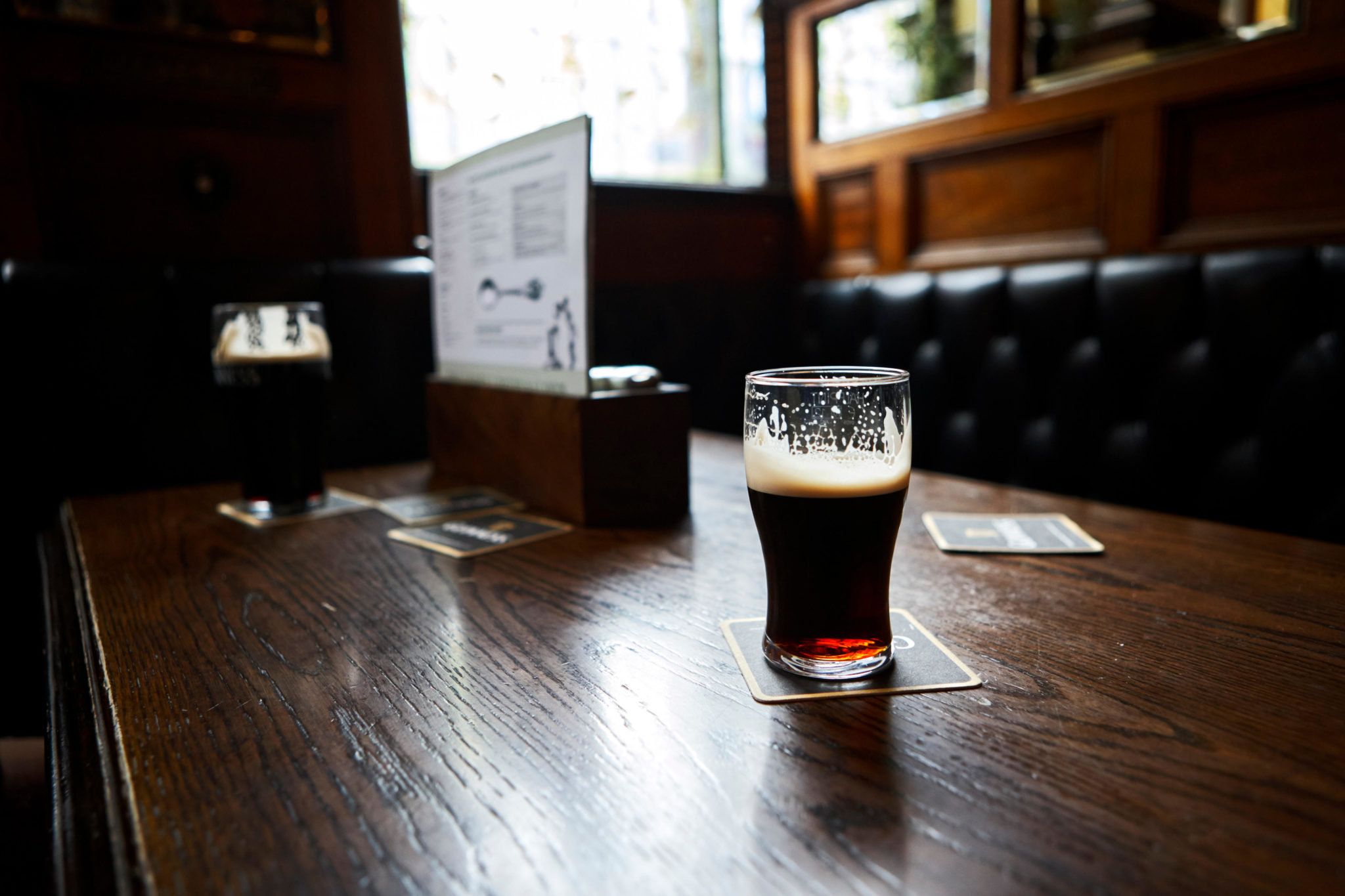 Pints in an Irish pub. Image: Radharc Images / Alamy Stock Photo