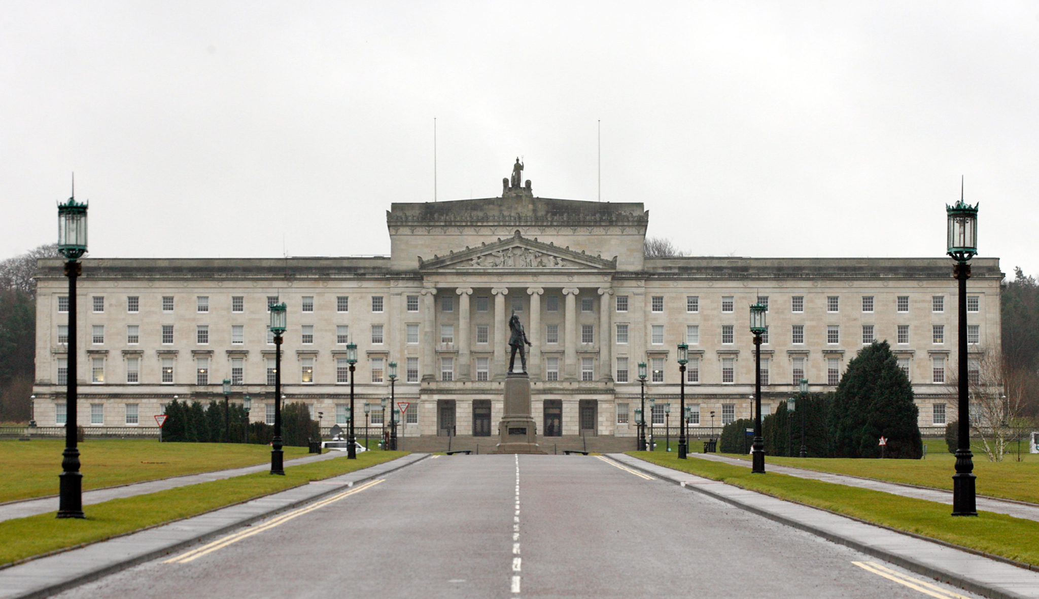 The Stormont parliament building in Belfast