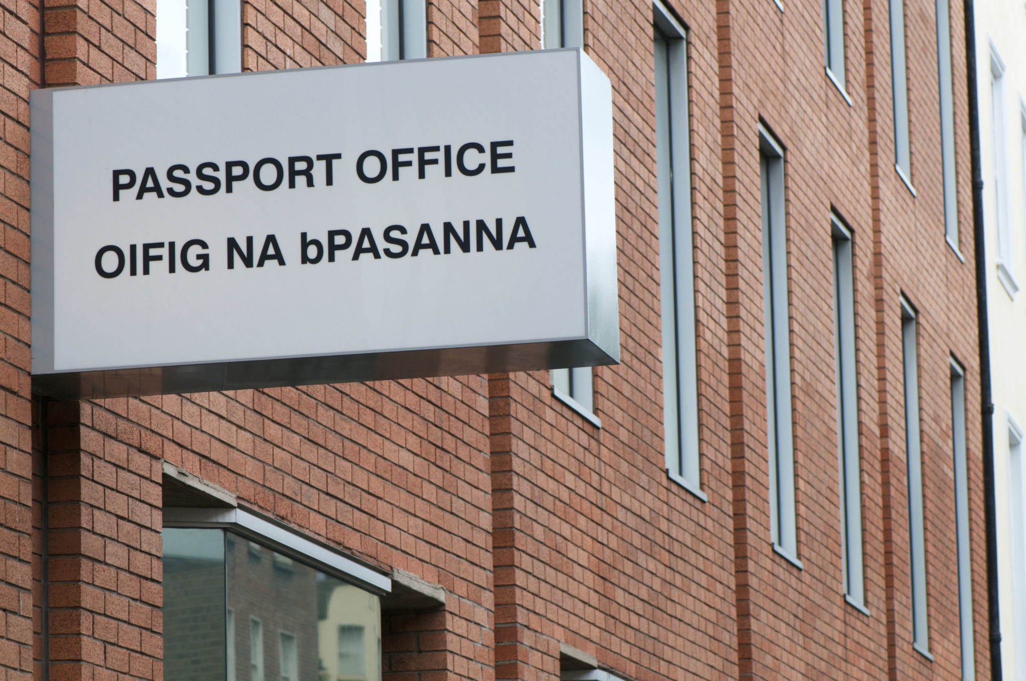 The Passport Office is seen on Dublin's Molesworth Street in July 2011.
