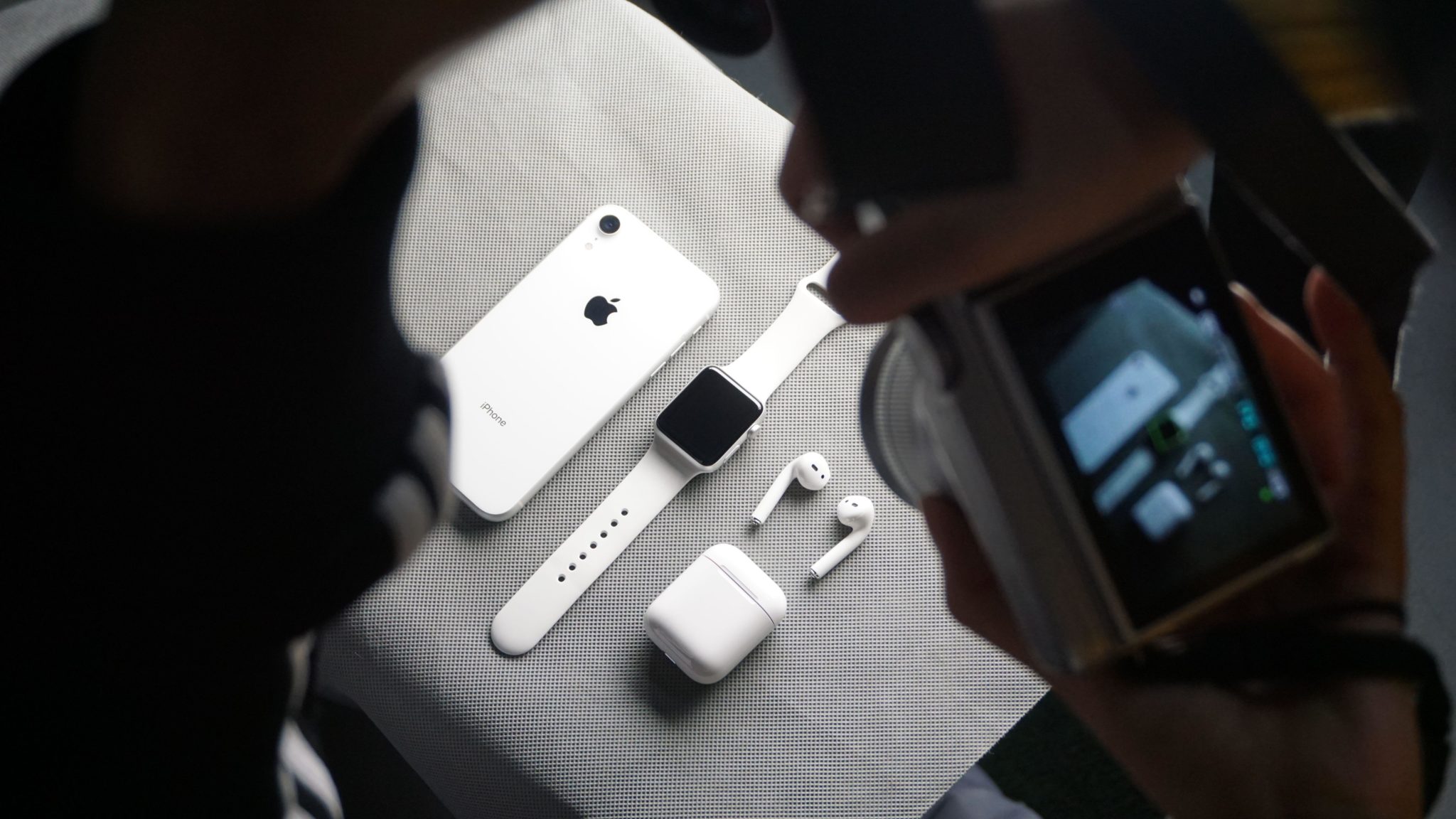 Apple products are seen in Manila, The Philippines in January 2020