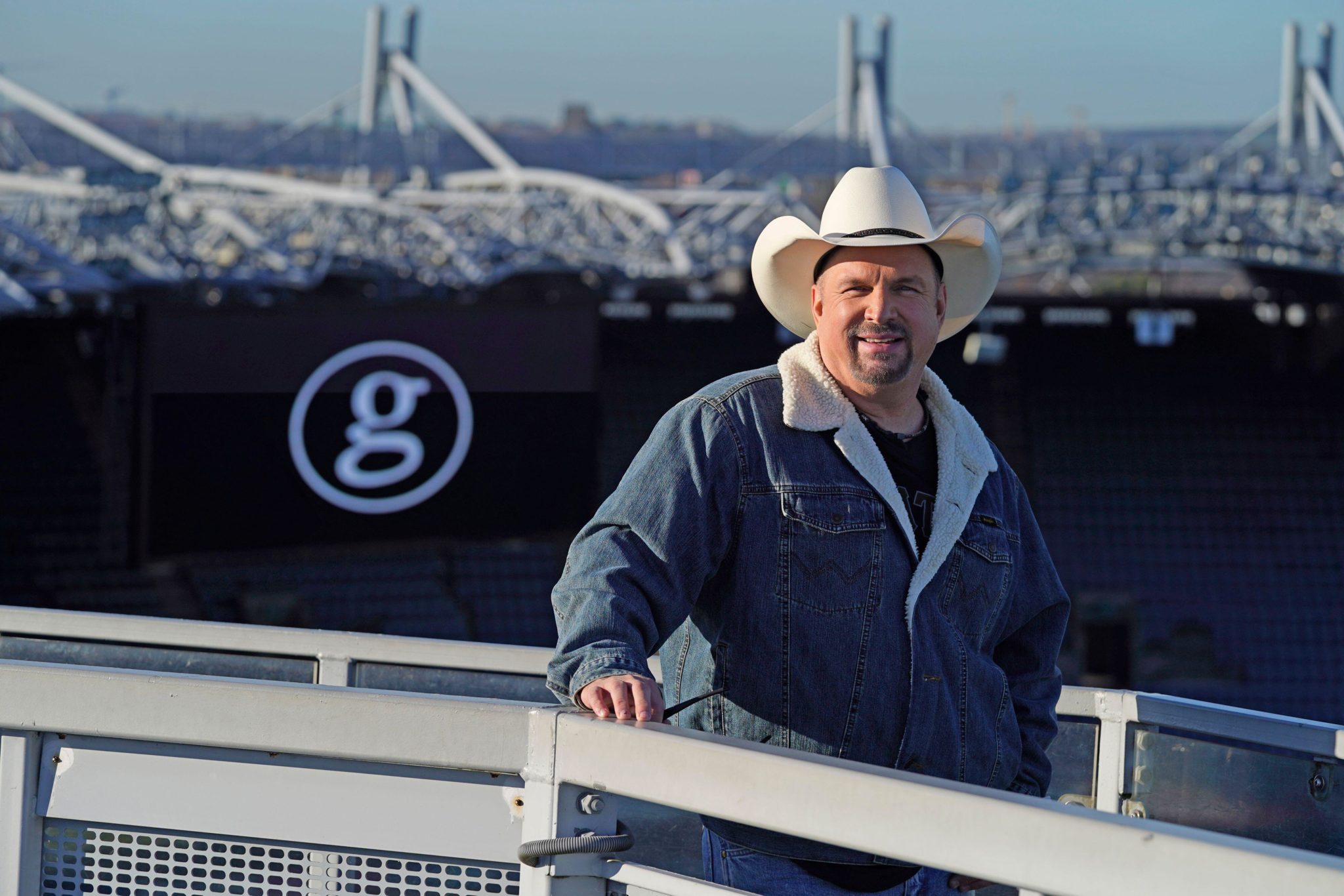 2H7D650 Country music star Garth Brooks at Croke Park in Dublin, 22-11-2021. Image: PA Images / Alamy Stock Photo