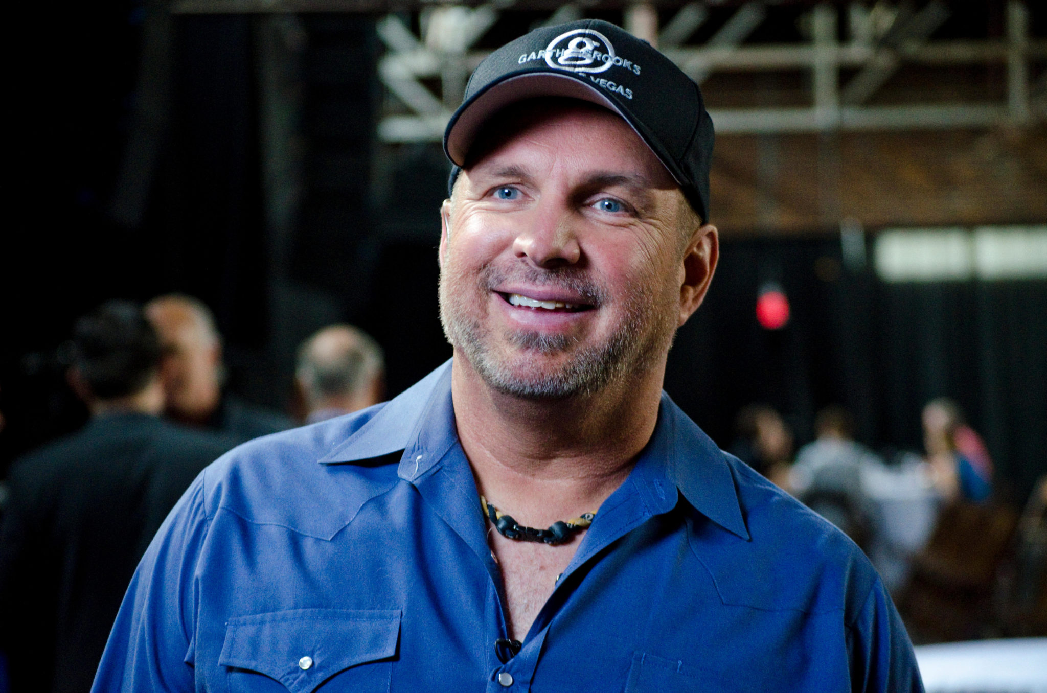 US singer Garth Brooks speaks at a news conference in Tennessee in July 2014