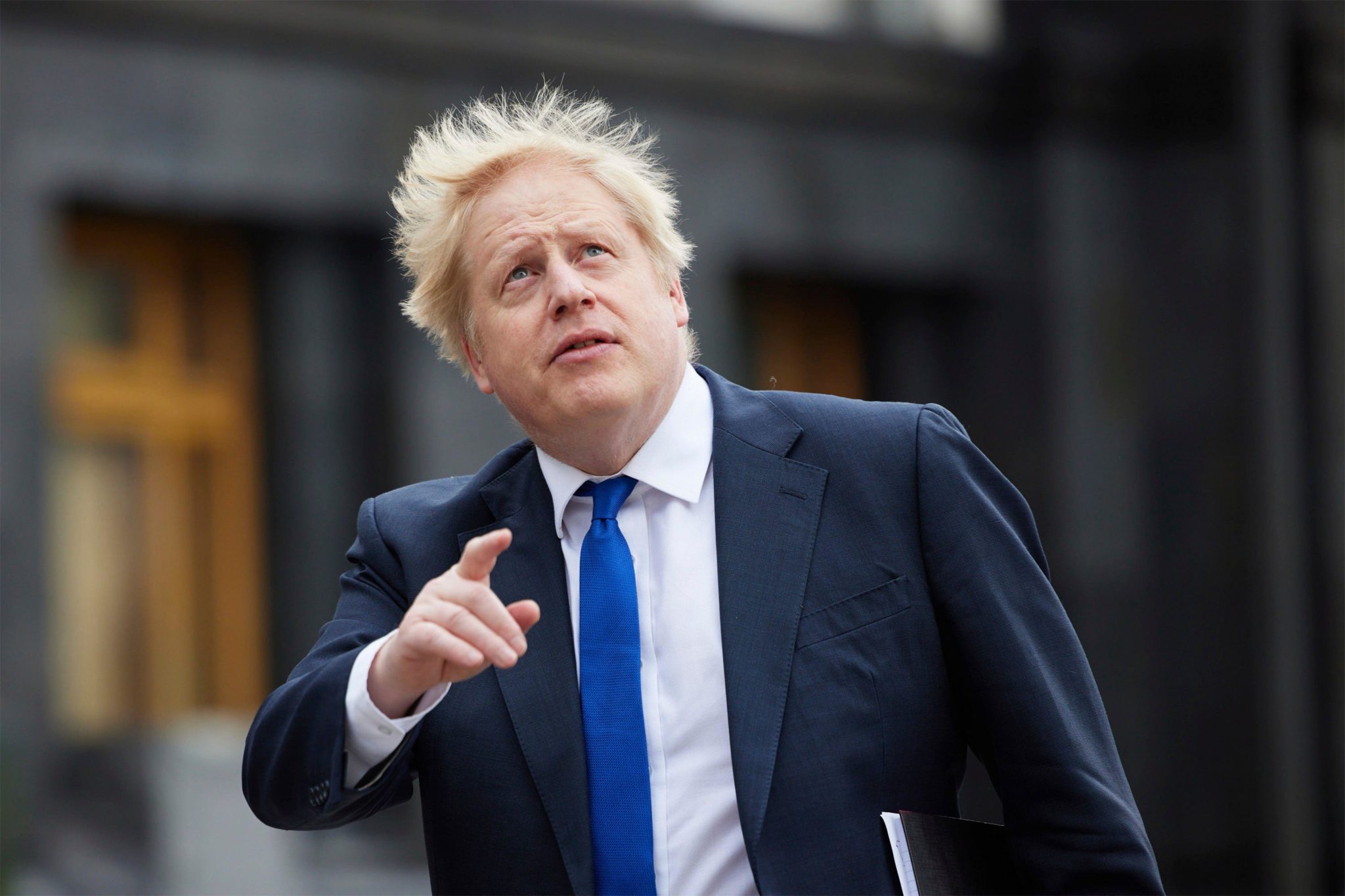 British Prime Minister Boris Johnson, 09-04-202. Image: Ukraine Presidency/Ukraine Presidency/Alamy Live News