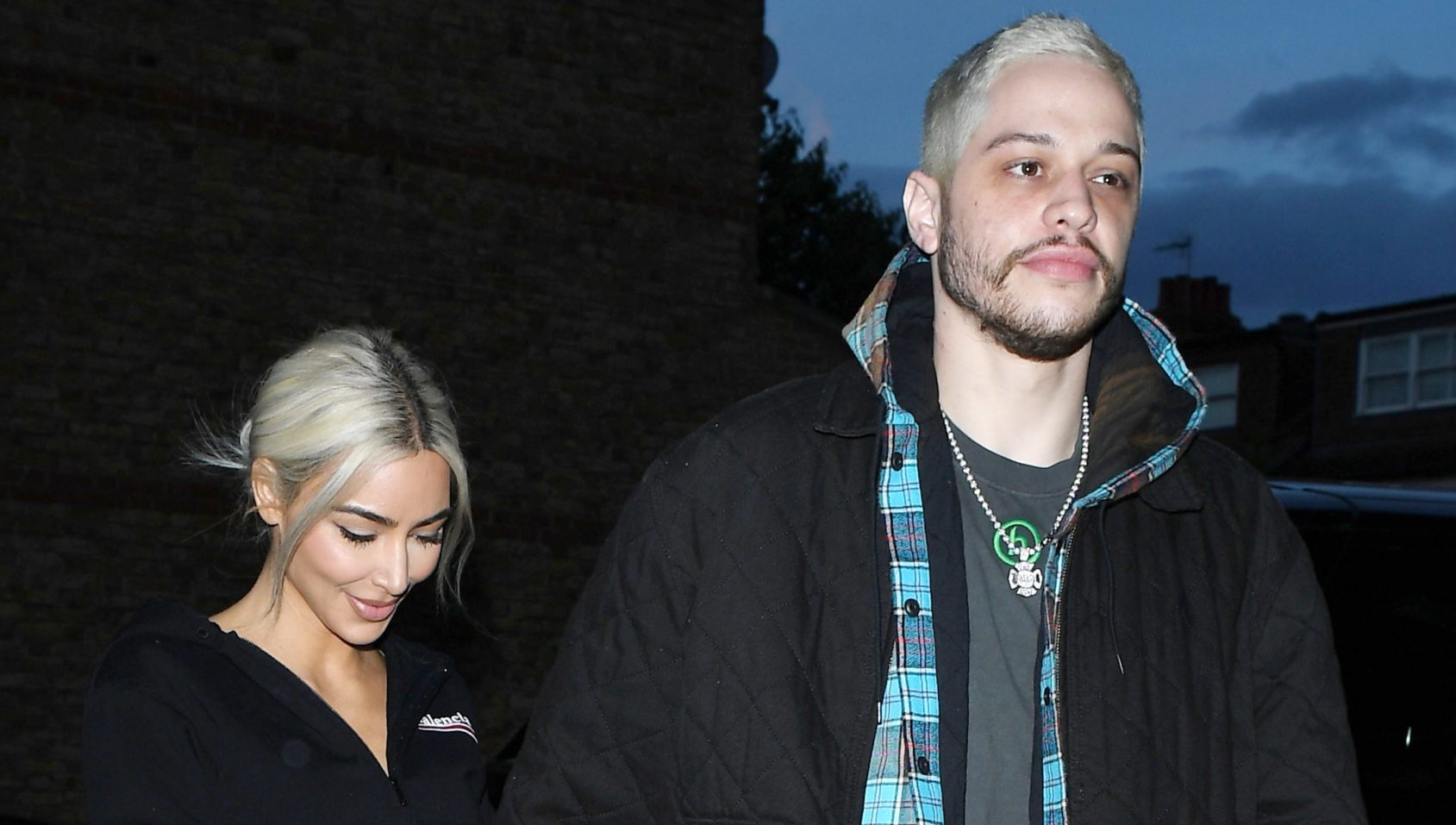 Pete Davidson Seems to Have Tattoo Initials of Ye and Kims Kids  XXL