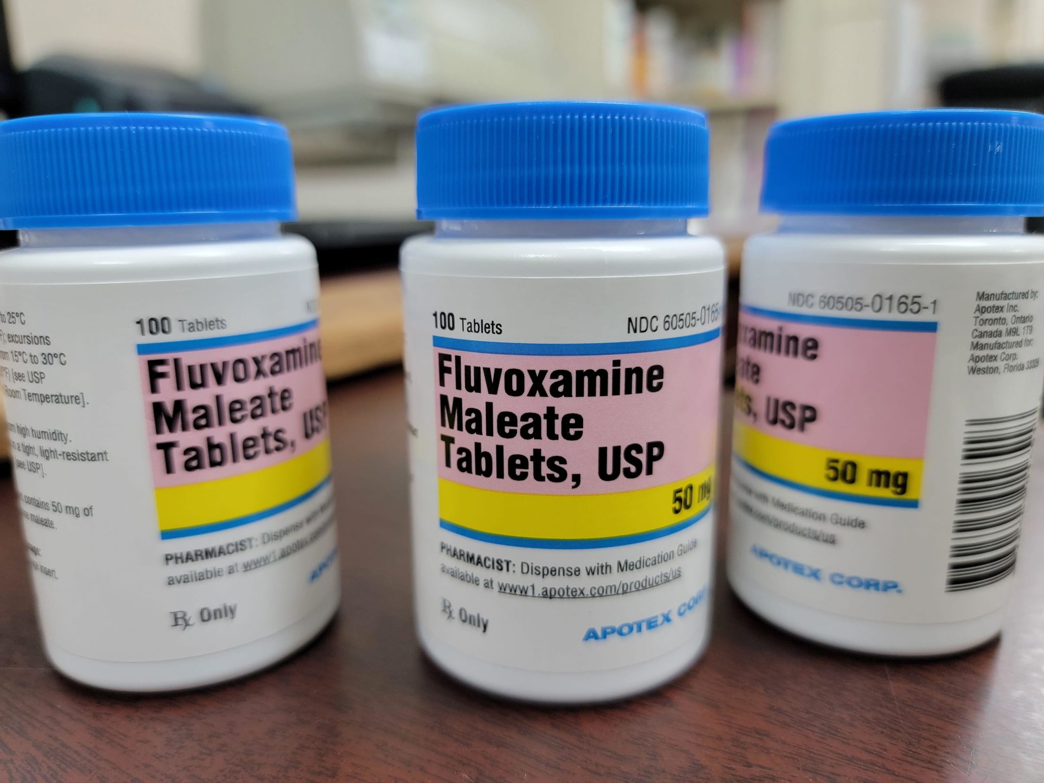  Bottles of Fluvoxamine Maleate tablets. 