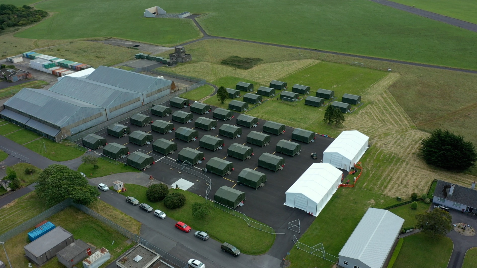 The Gormanston Army Camp. Image: Department of Taoiseach.