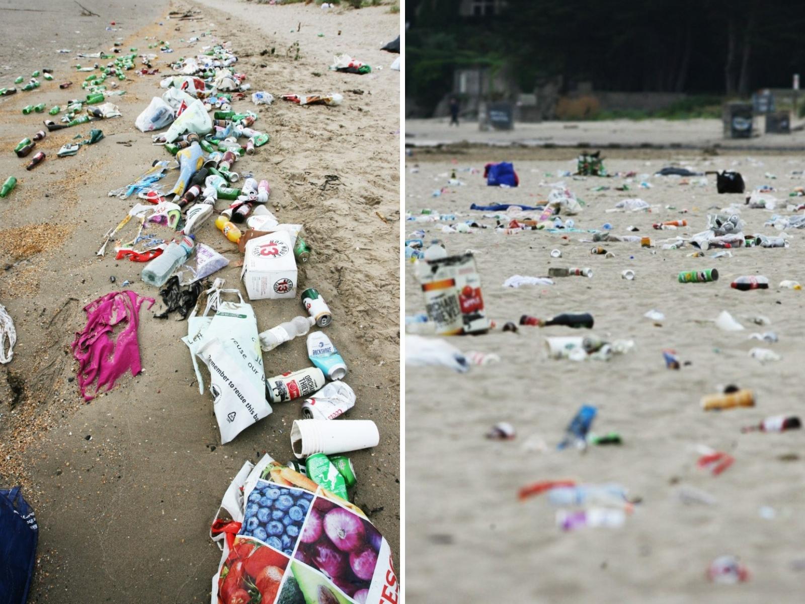 'It's just shocking' Ten tonnes of rubbish left behind on Dublin