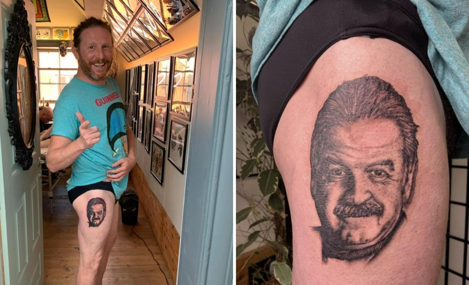 massive Marty Whelan tattoo