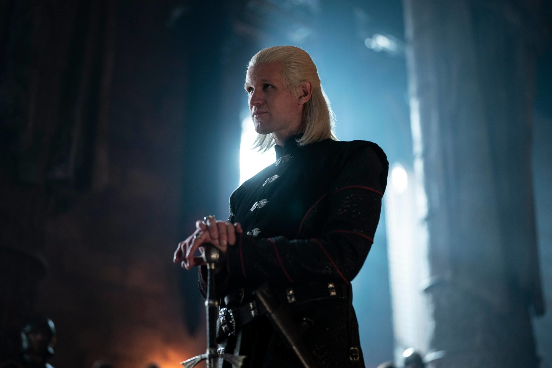 Matt Smith as Daemon Targaryen. 