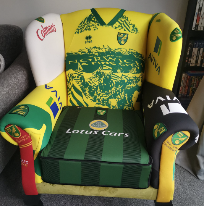 Football Lover Takes Armchair Fan To The Next Level
